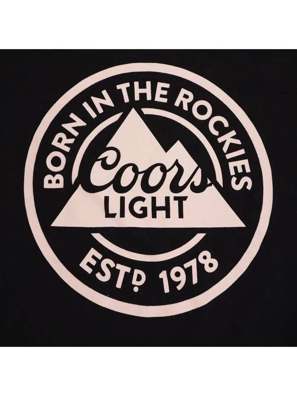 Coors Shirt Medium Mens Beer Black Short Sleeve 2018 - Picture 2 of 6